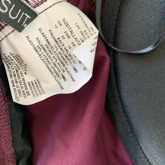 Miracle Suit Rock Solid Madrid Bandeau swimsuit - Picture 6 of 6